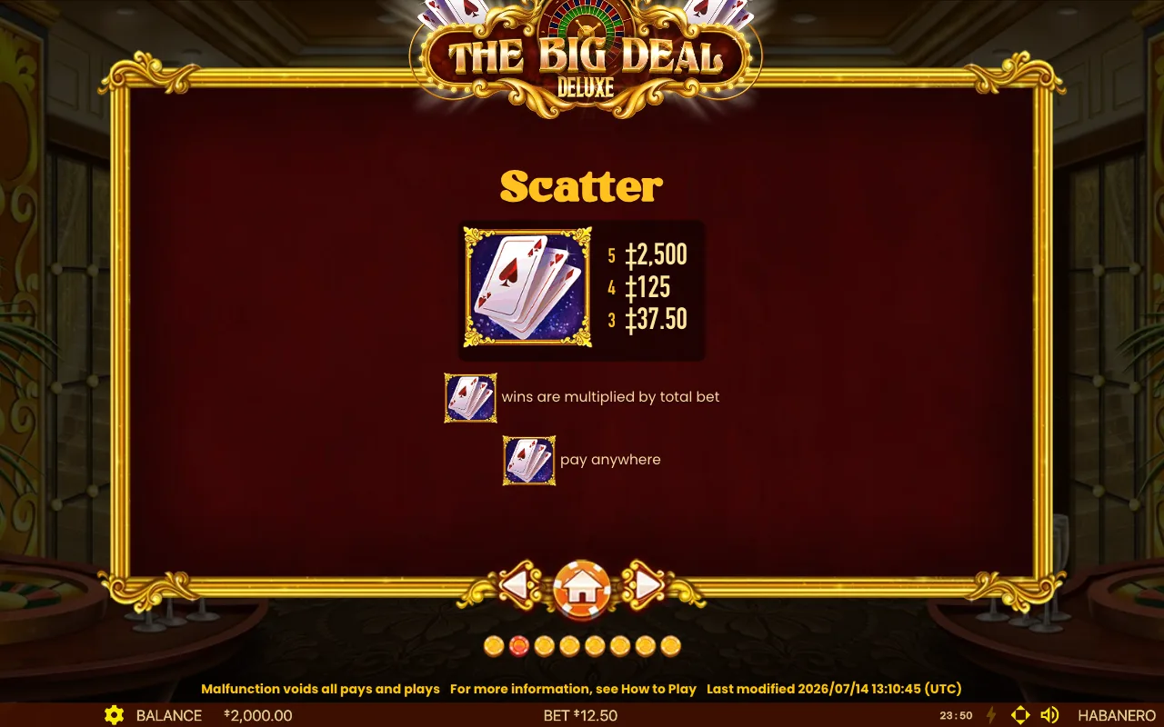 Règles du jeu, page 4 — The Big Deal Deluxe