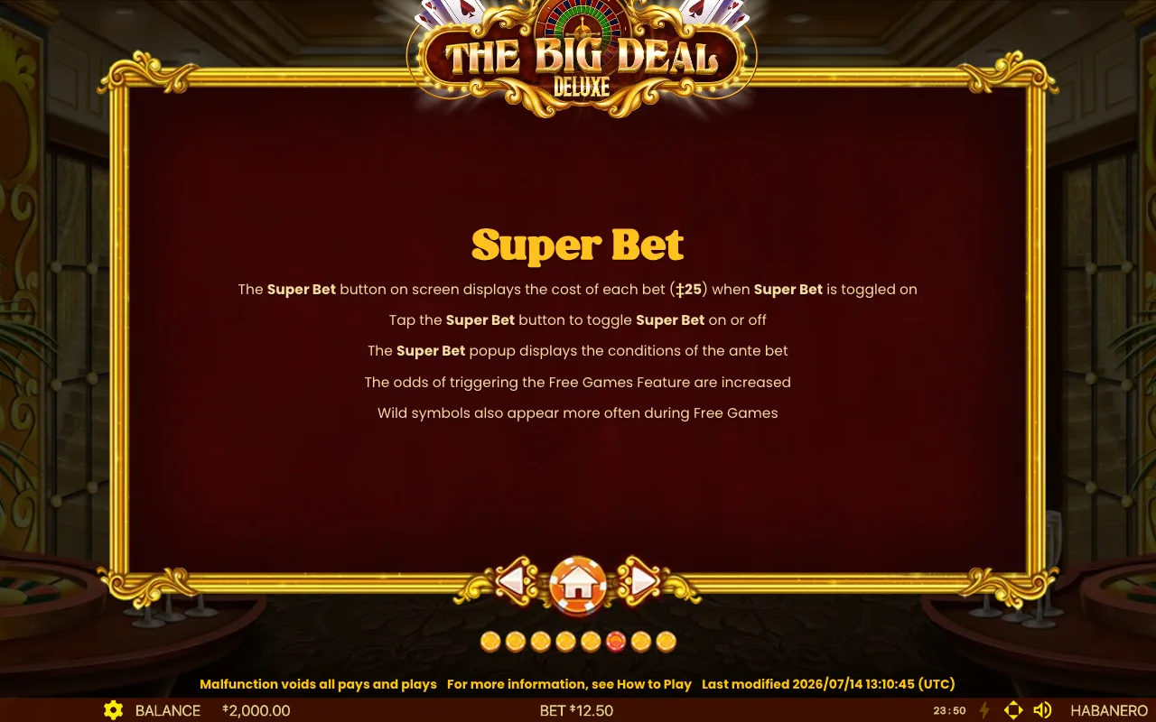 Règles du jeu, page 8 — The Big Deal Deluxe