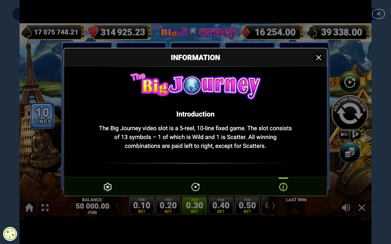 Game rules, page 1 — The Big Journey