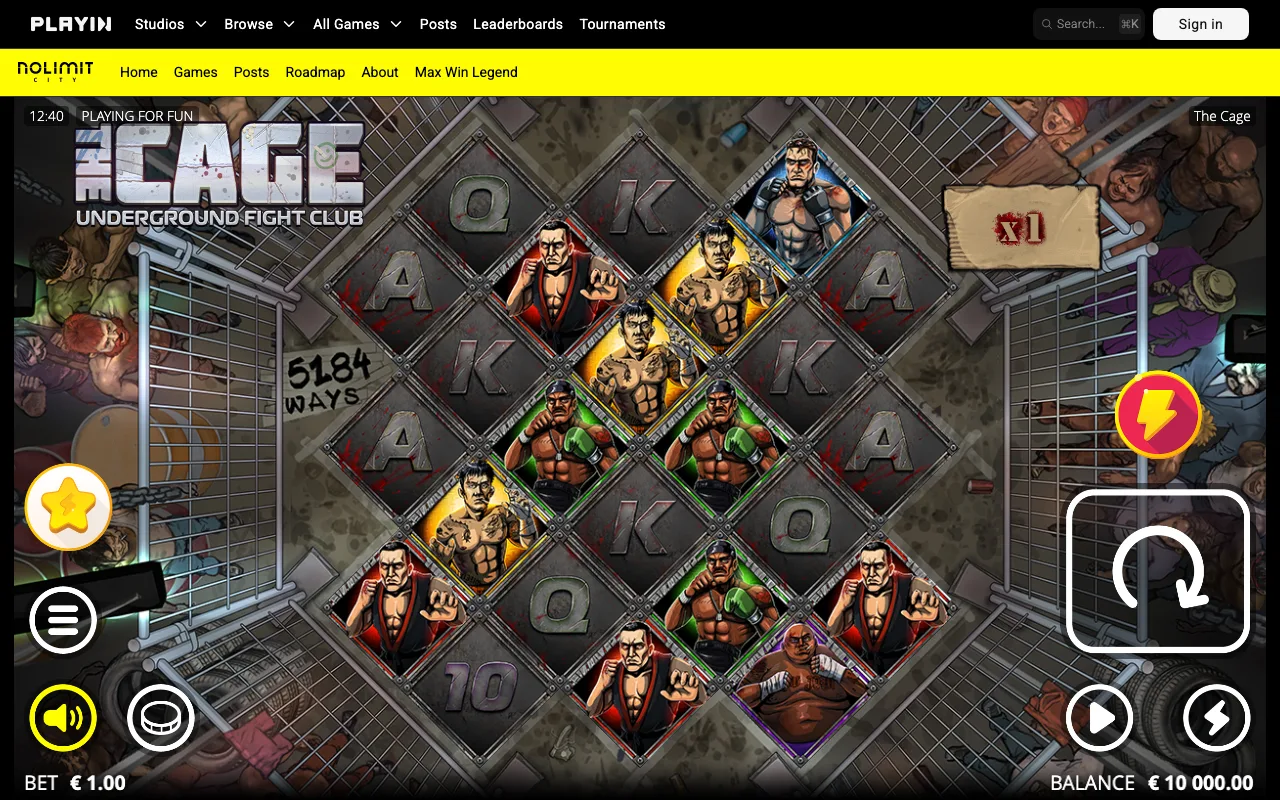The base game — The Cage