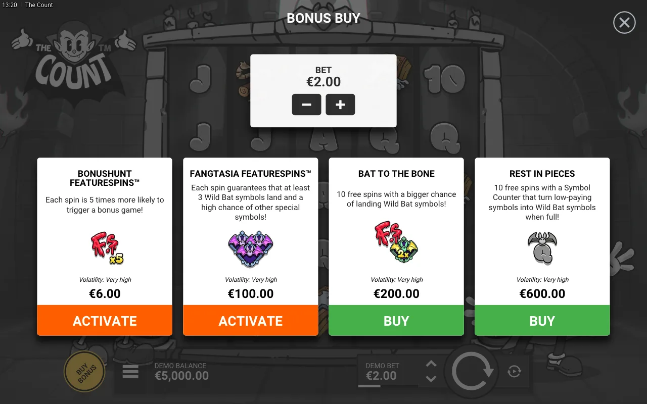 Buying the feature — The Count