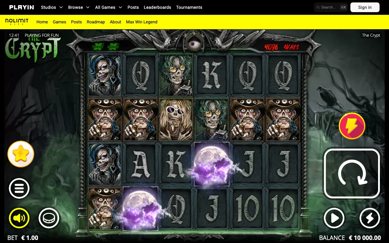 The base game — The Crypt