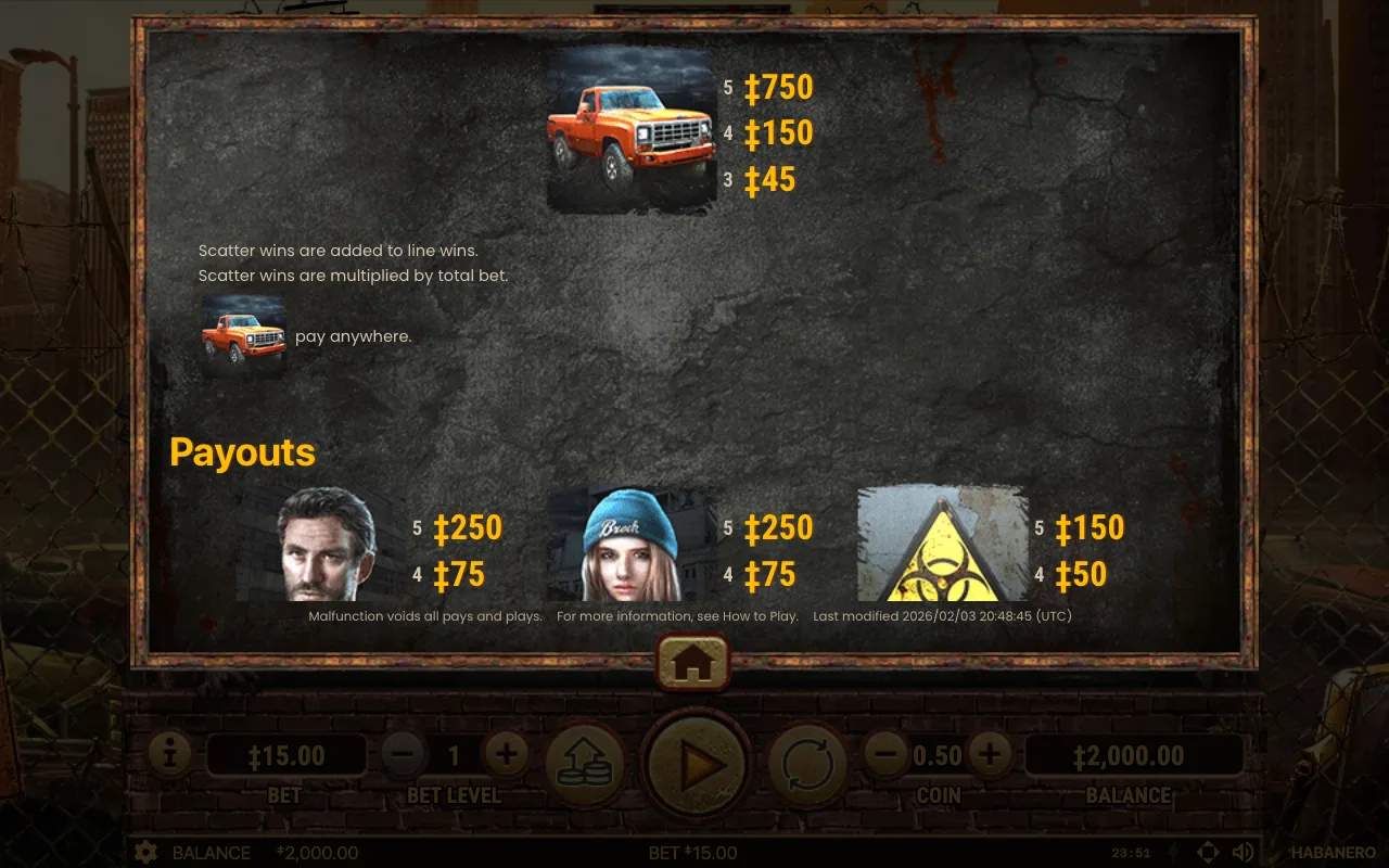 Spielregeln, Seite 5 — The Dead Escape