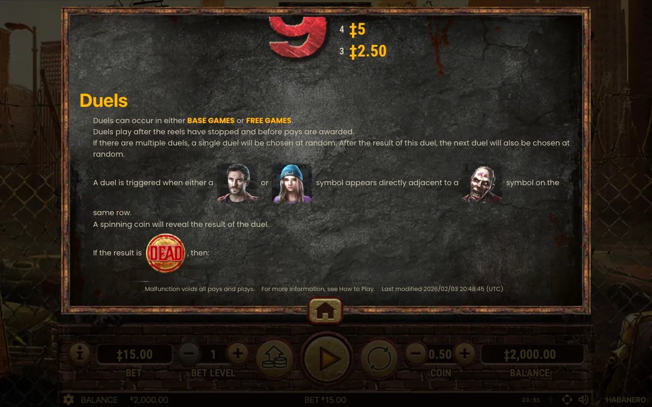 Spielregeln, Seite 7 — The Dead Escape