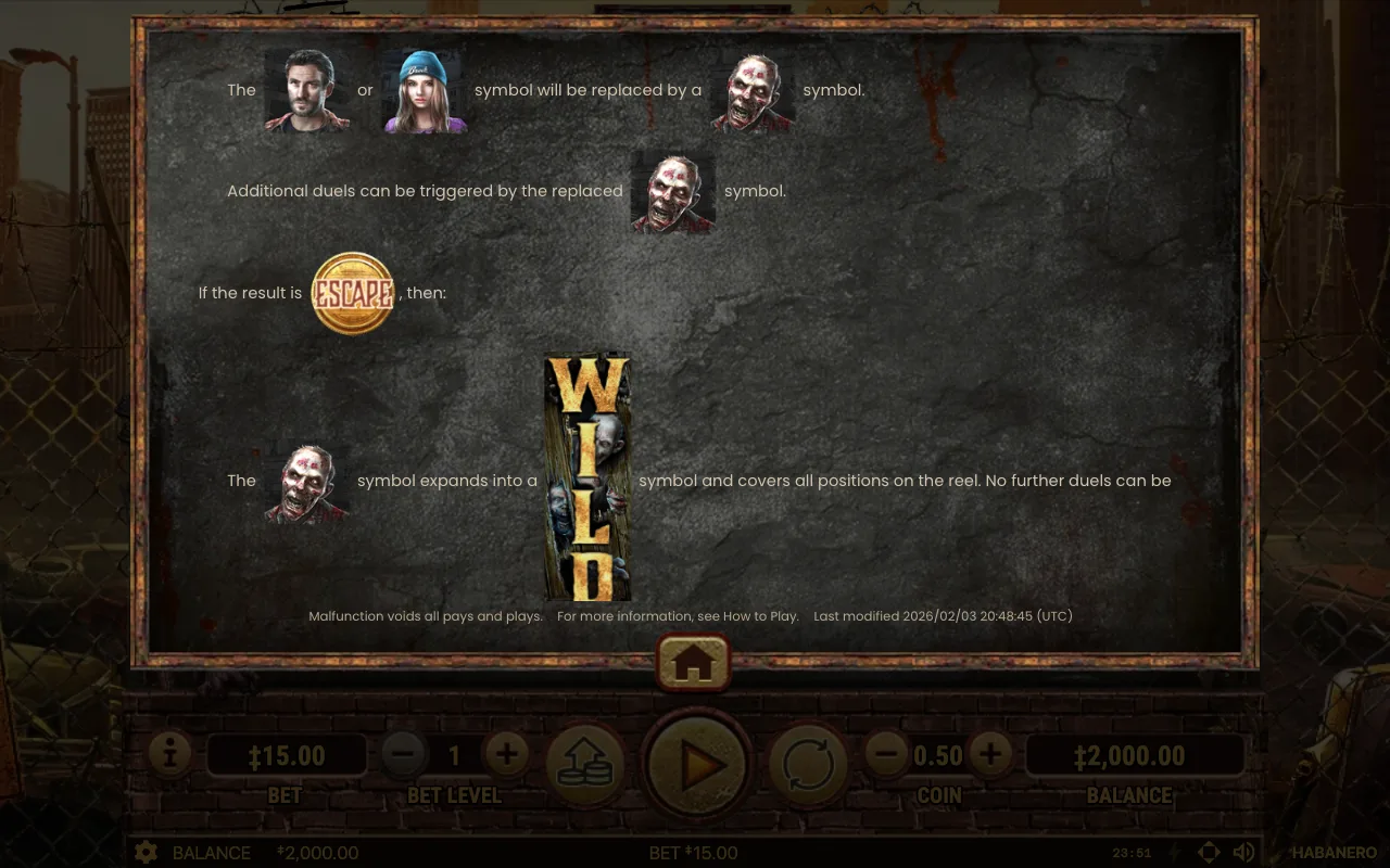Spielregeln, Seite 8 — The Dead Escape