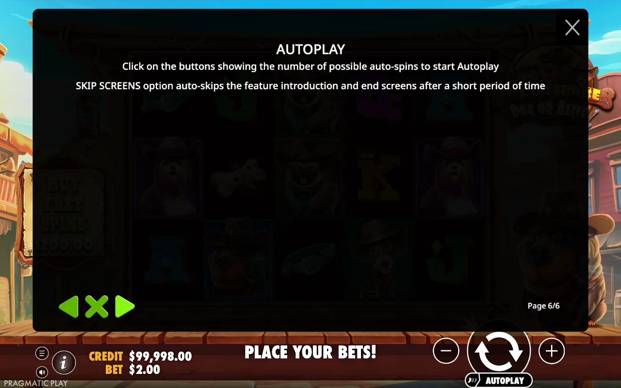 Autoplay — The Dog House — Dog or Alive