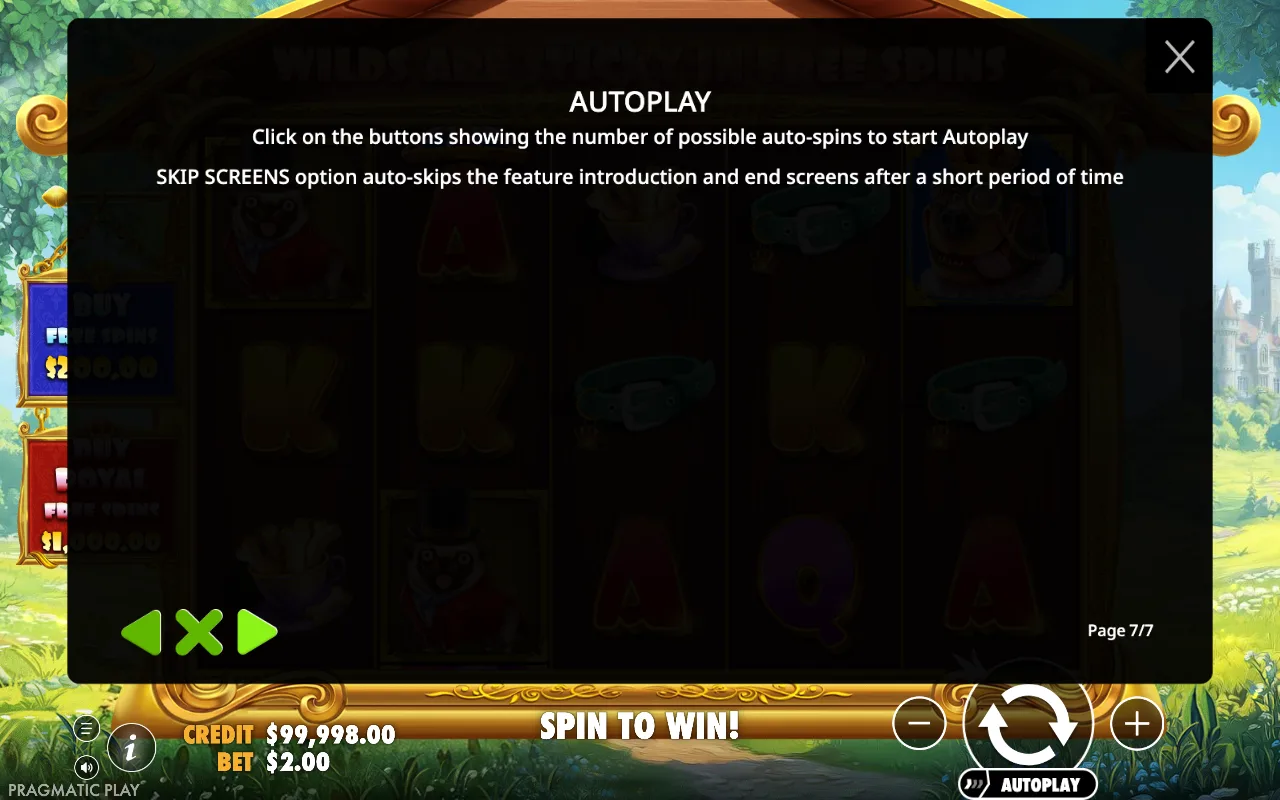 Autoplay — The Dog House Royal Hunt