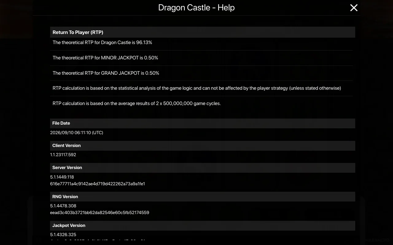 Game rules, page 2 — Dragon Castle
