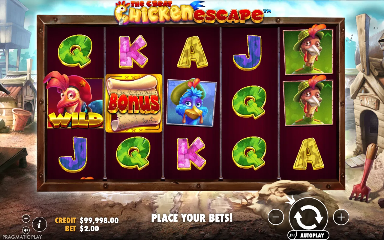 The base game — The Great Chicken Escape
