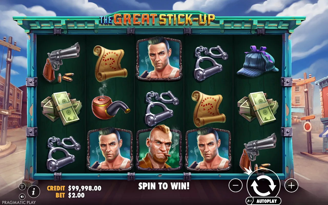 The base game — The Great Stick-Up