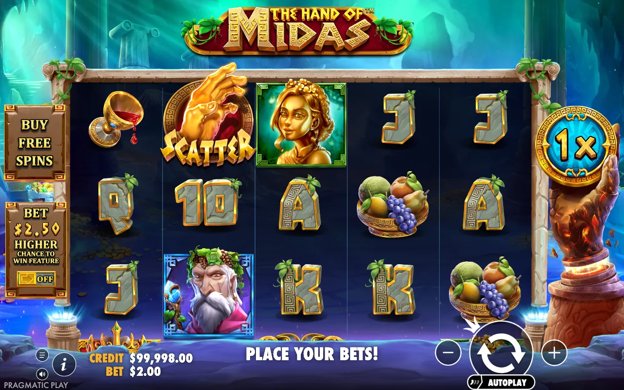 The base game — The Hand of Midas