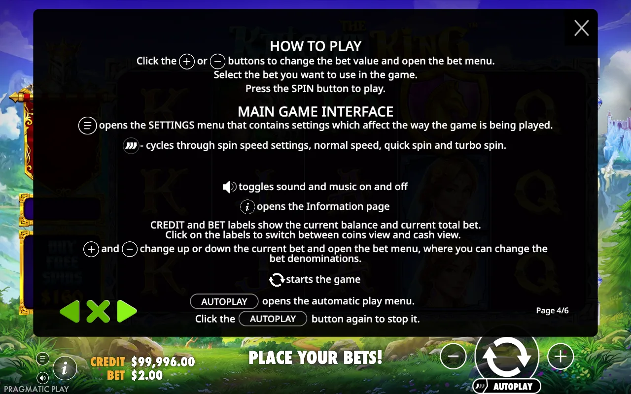 How to play — The Knight King