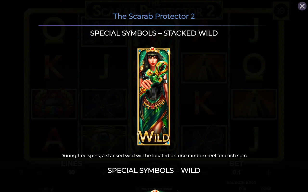 Game rules, page 2 — The Scarab Protector 2