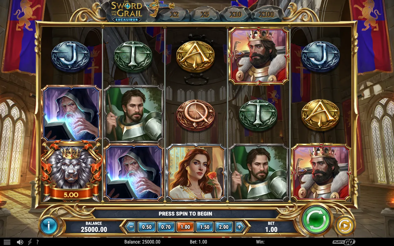 The base game — The Sword and the Grail Excalibur