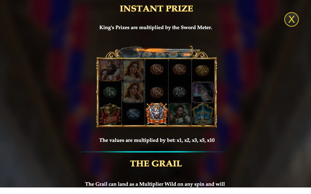 Game rules, page 3 — The Sword and the Grail Excalibur
