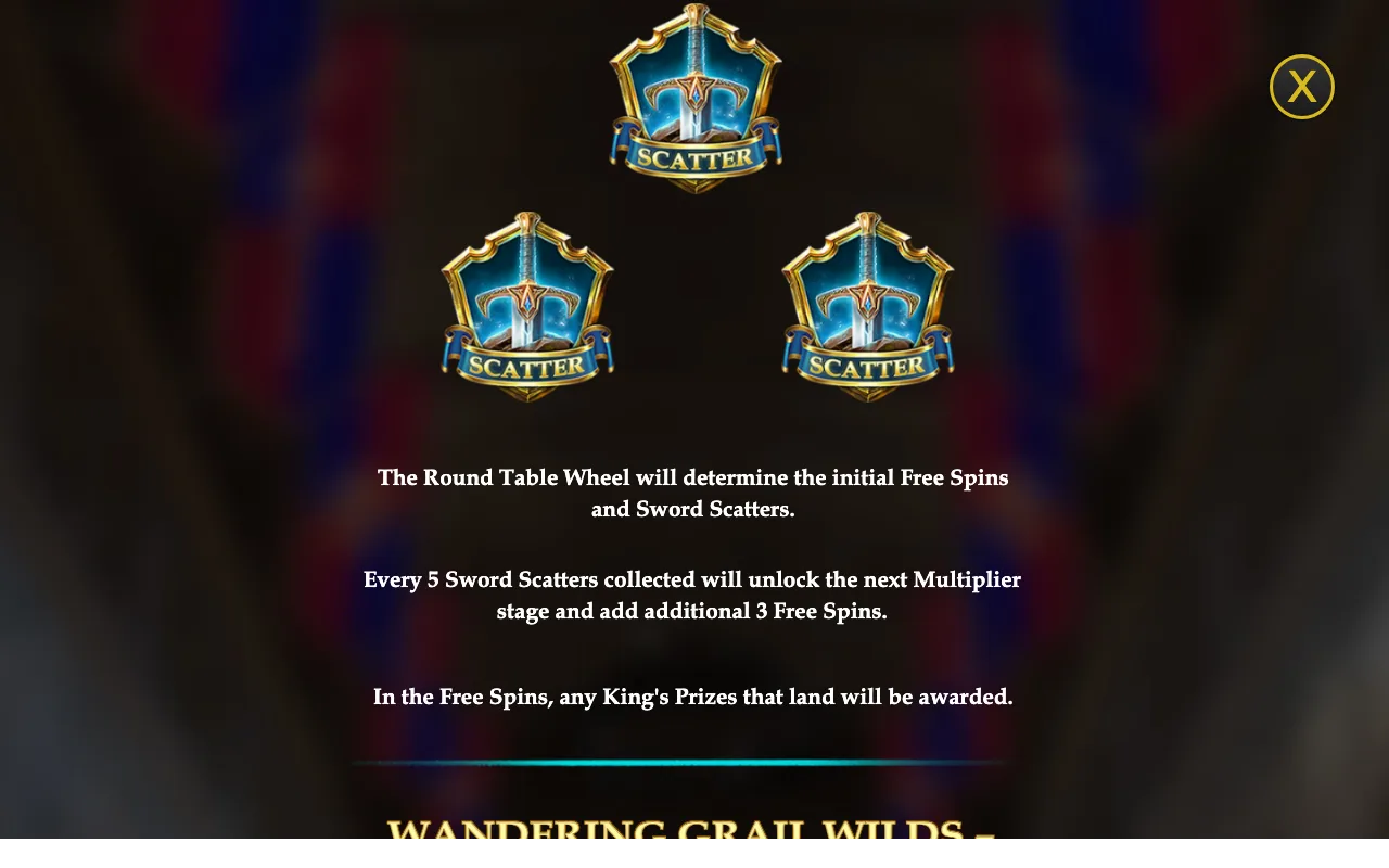Game rules, page 7 — The Sword and the Grail Excalibur