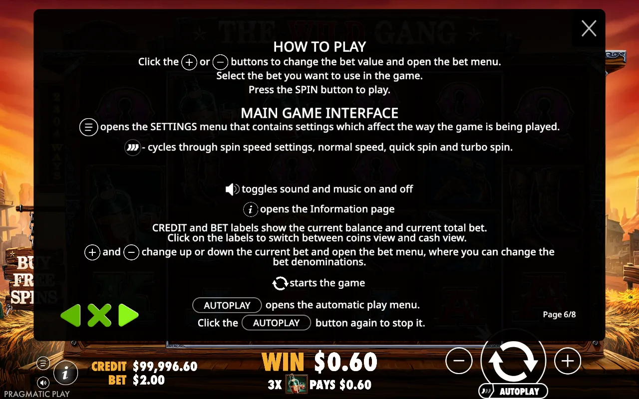 How to play — The Wild Gang