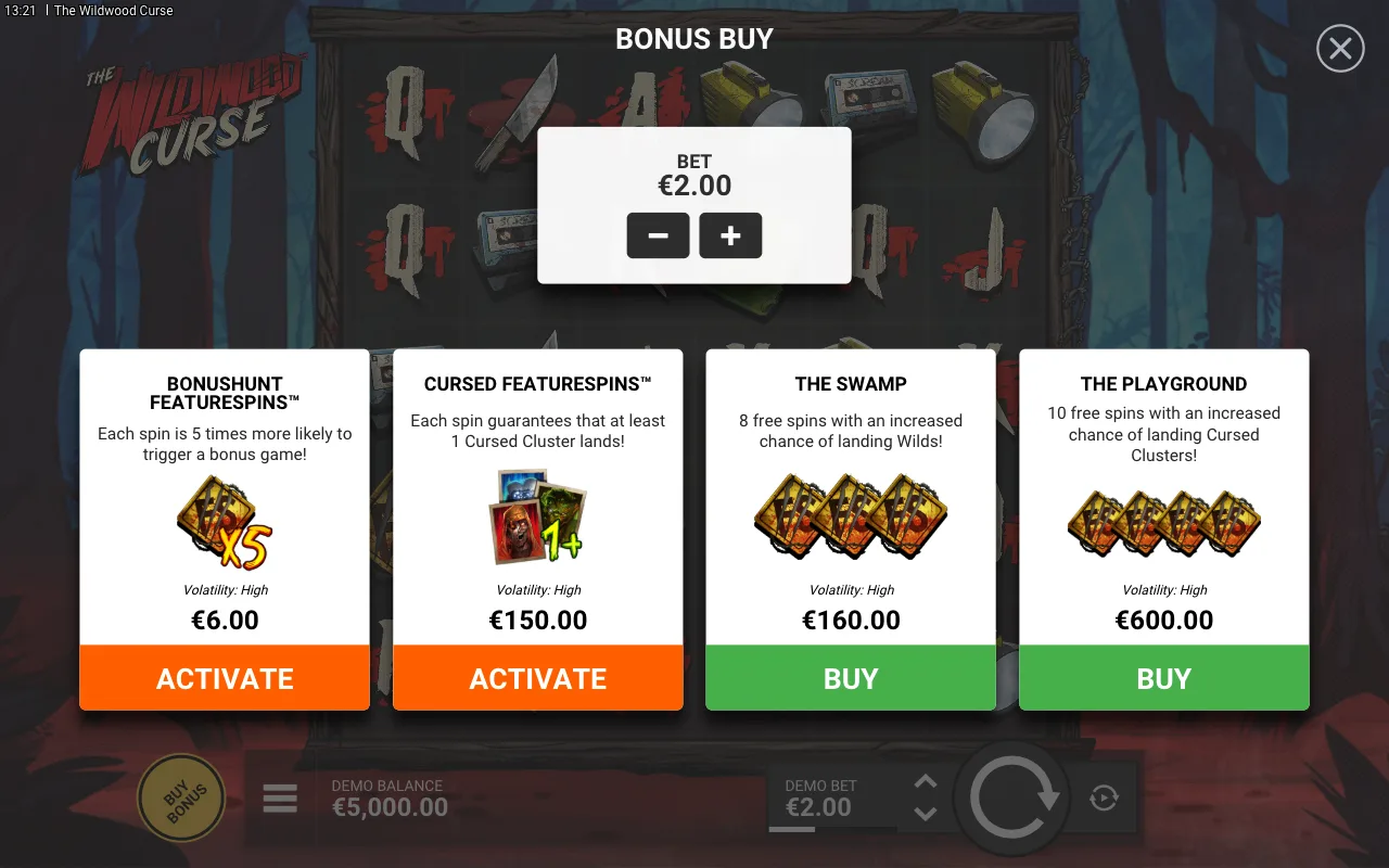 Buying the feature — The Wildwood Curse