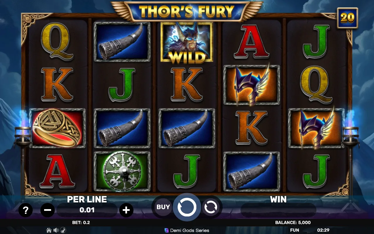 The base game — Thors Fury