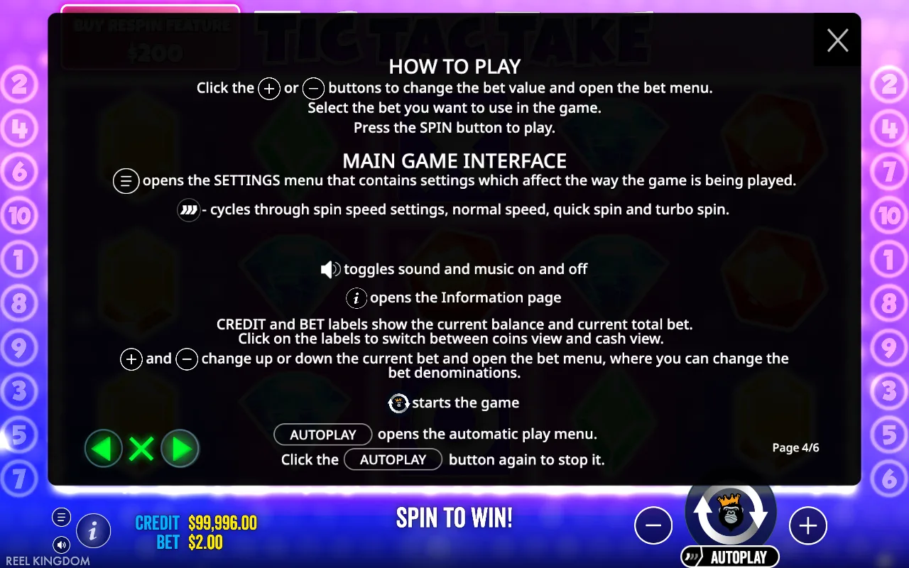 How to play — Tic Tac Take