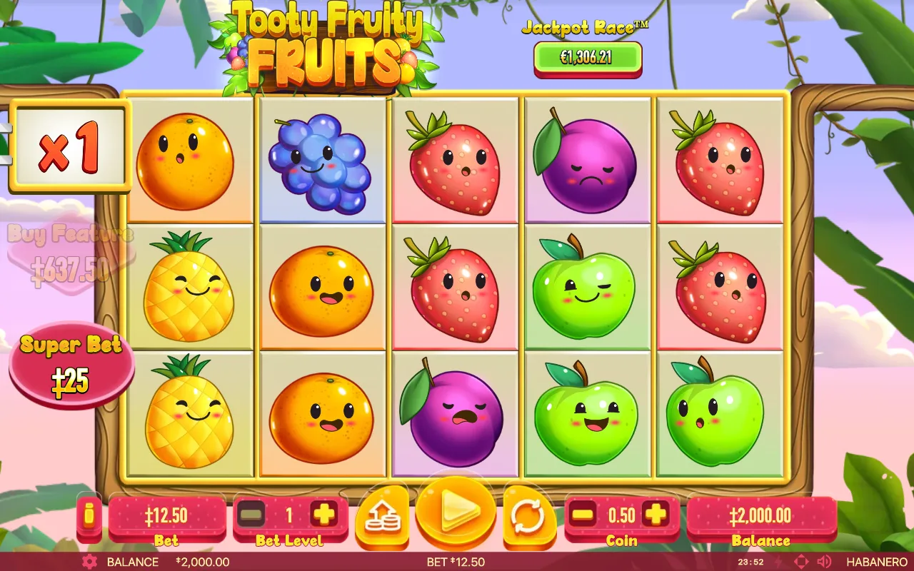 Le jeu de base — Tooty Fruity Fruits