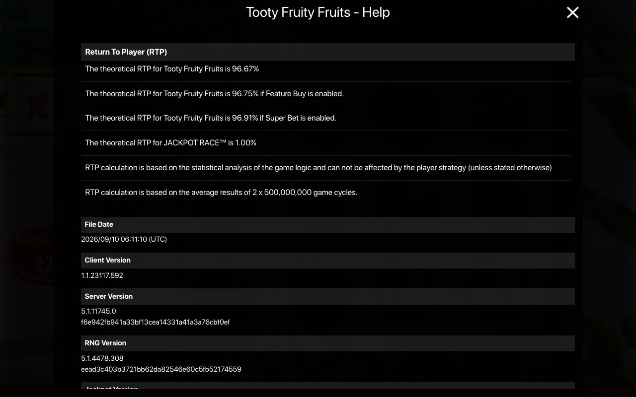 Règles du jeu, page 2 — Tooty Fruity Fruits