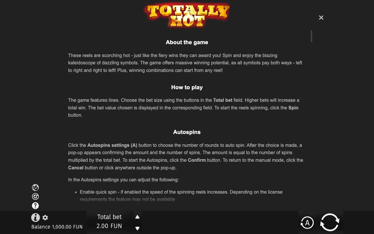 Game rules, page 6 — Totally Hot