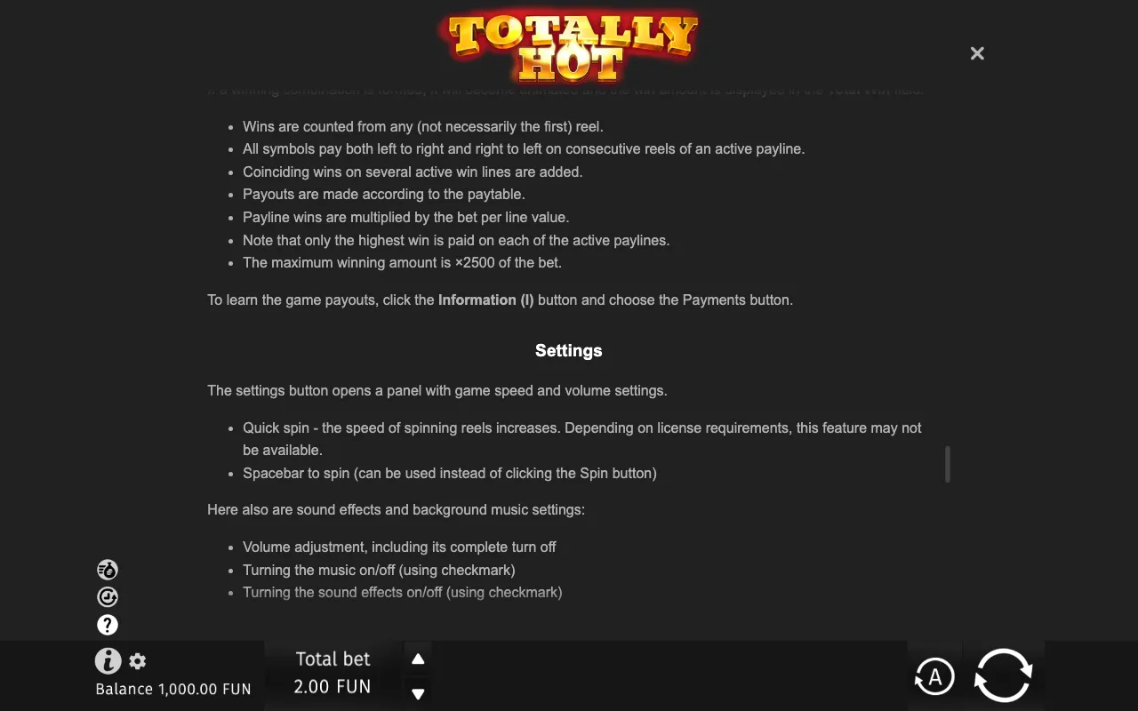 Game rules, page 8 — Totally Hot