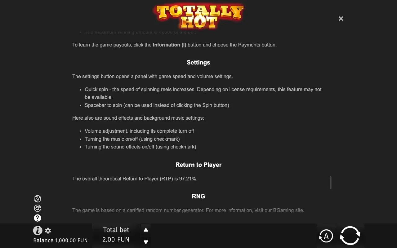 Game rules, page 9 — Totally Hot