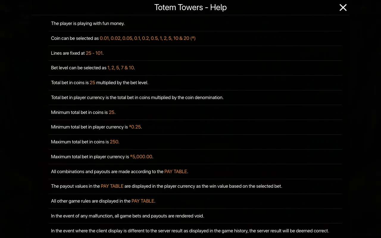Règles du jeu, page 1 — Totem Towers