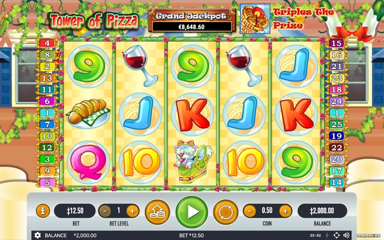 Le jeu de base — Tower Of Pizza