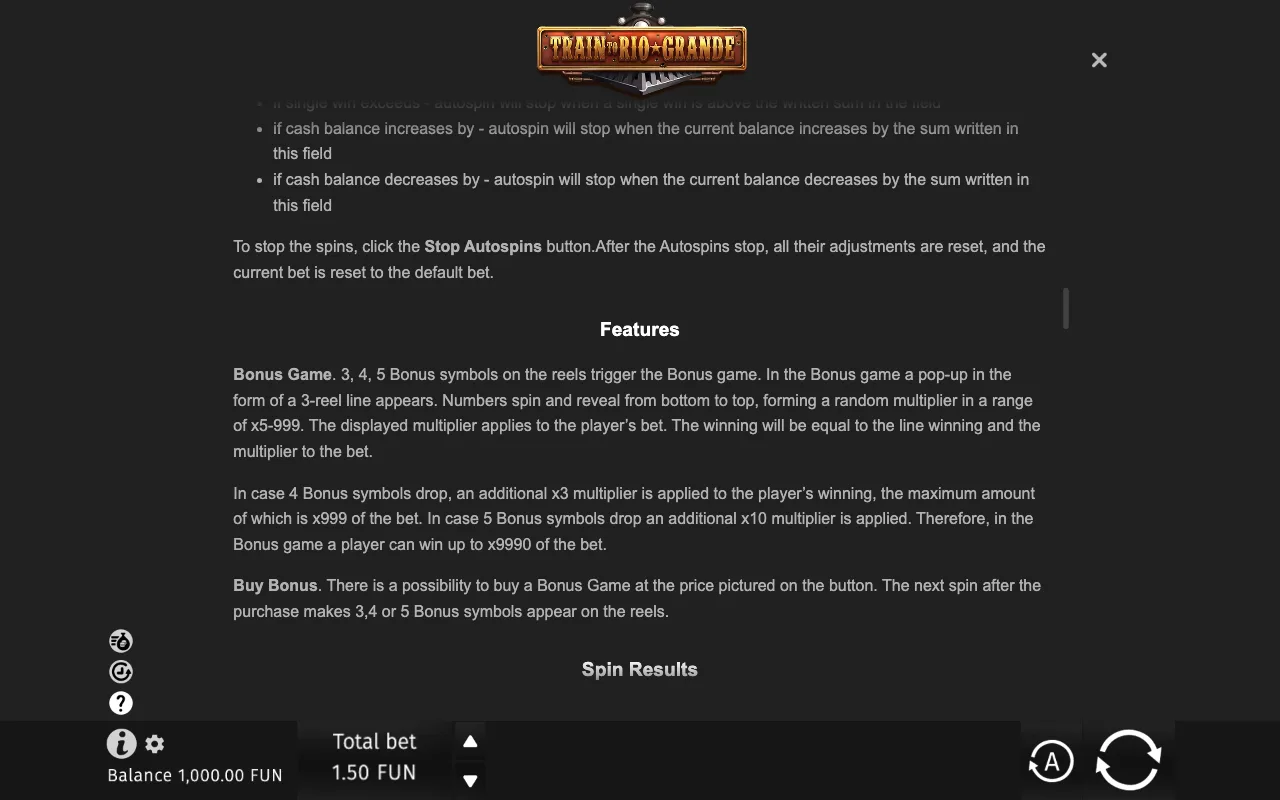 Game rules, page 7 — Train to Rio Grande