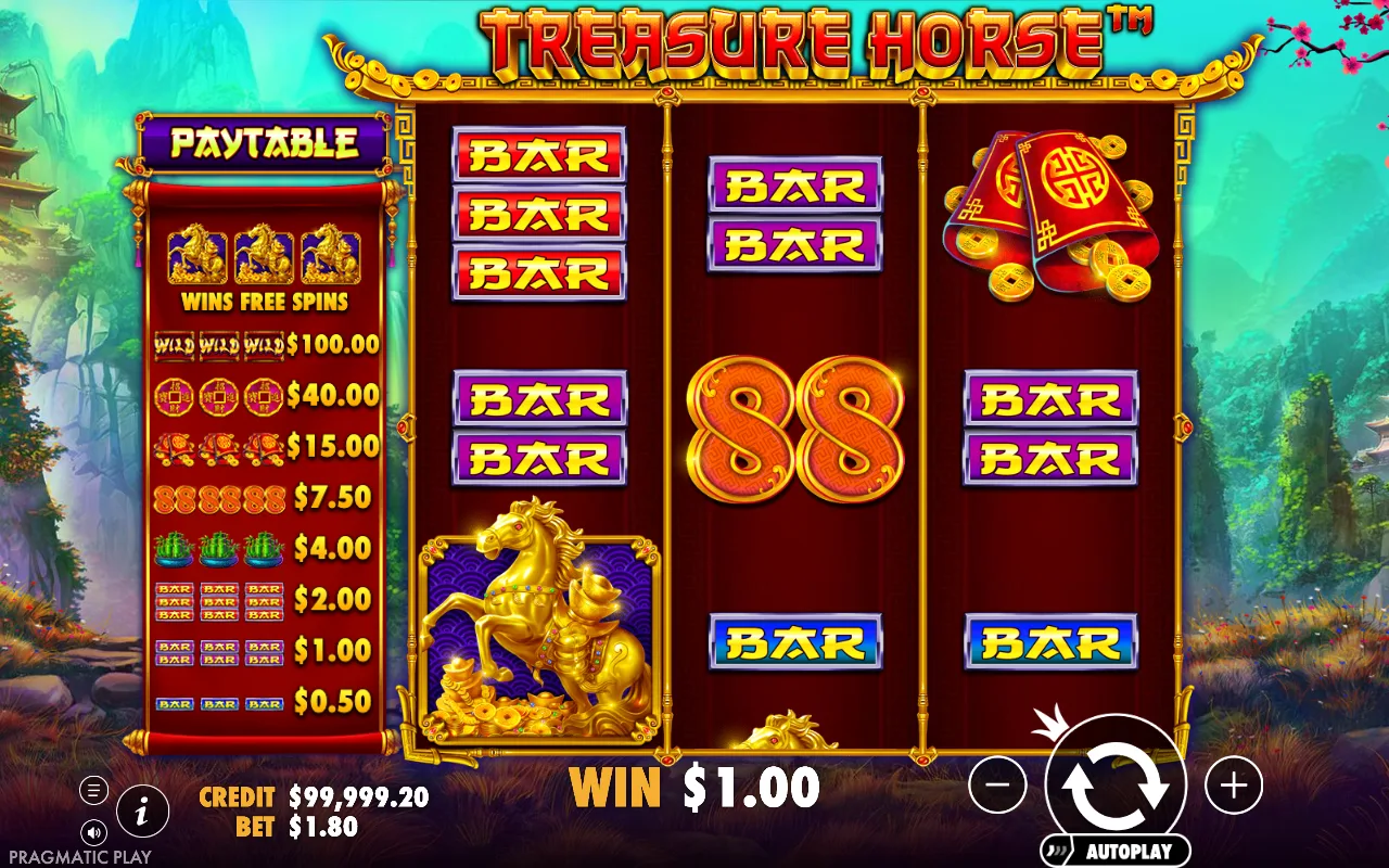 The base game — Treasure Horse