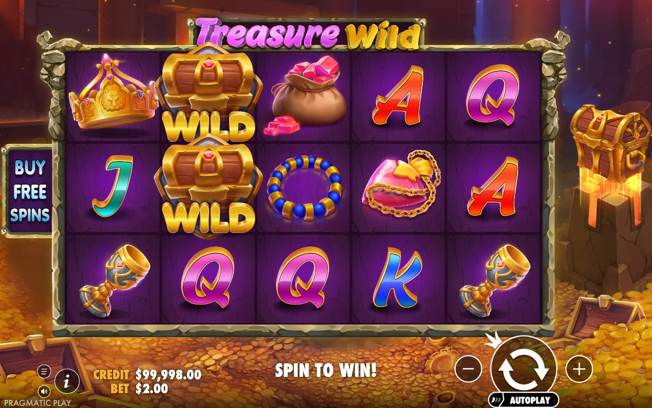 The base game — Treasure Wild