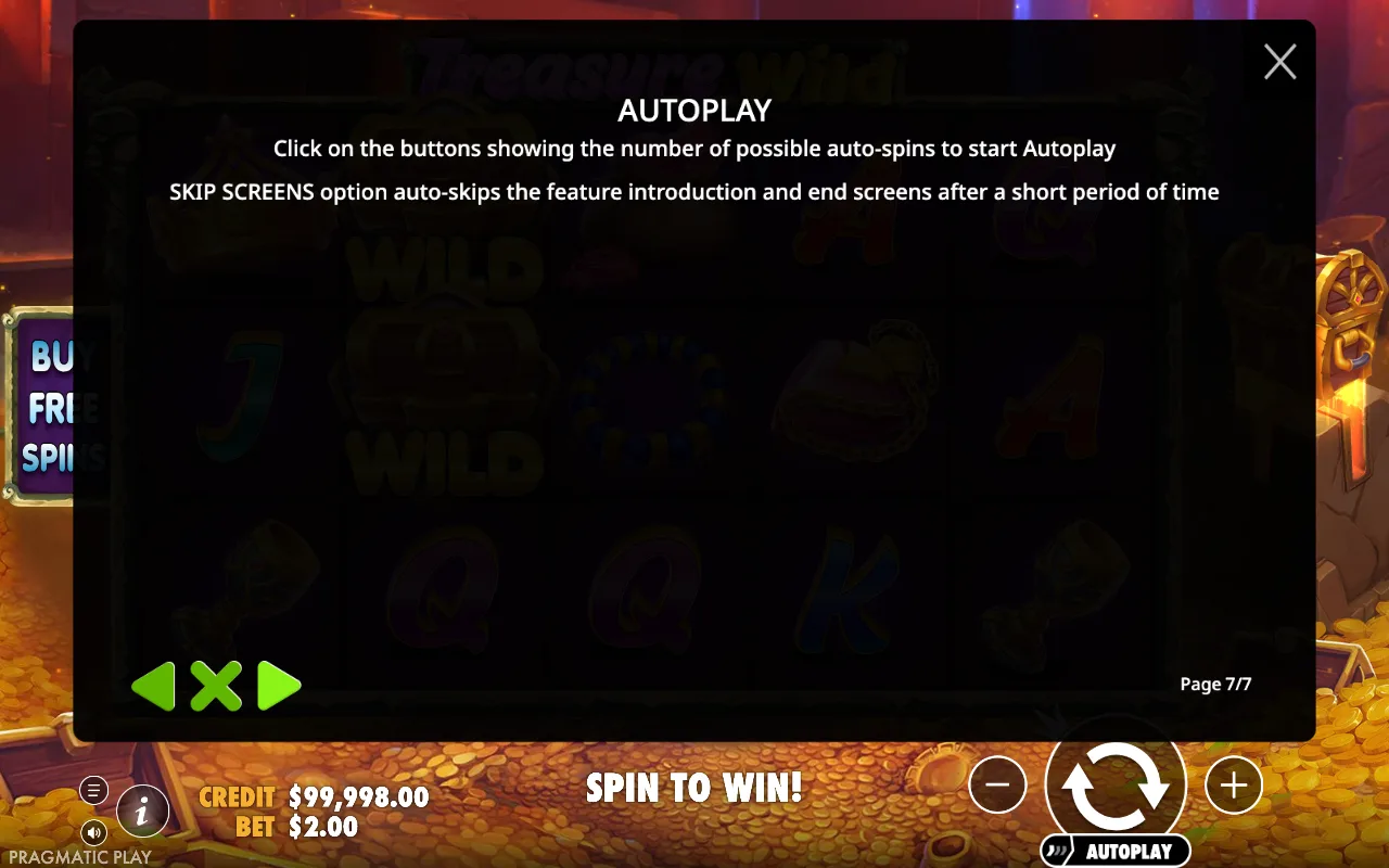 Autoplay — Treasure Wild