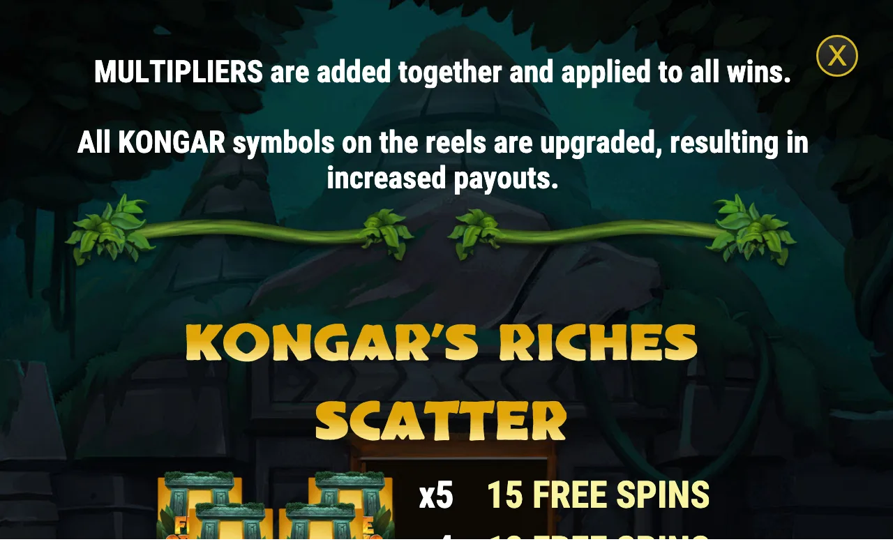 Game rules, page 8 — Treasures of Kongar