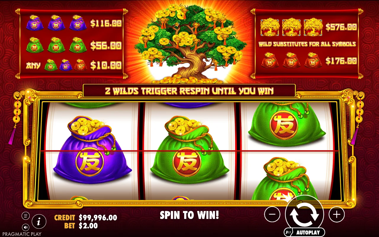 The base game — Tree of Riches