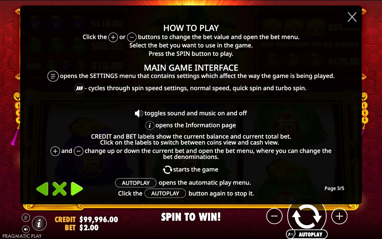 How to play — Tree of Riches
