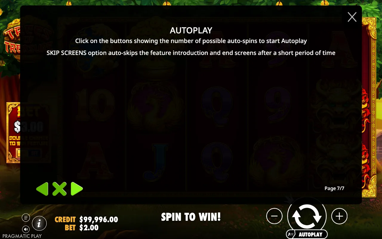 Autoplay — Trees of Treasure