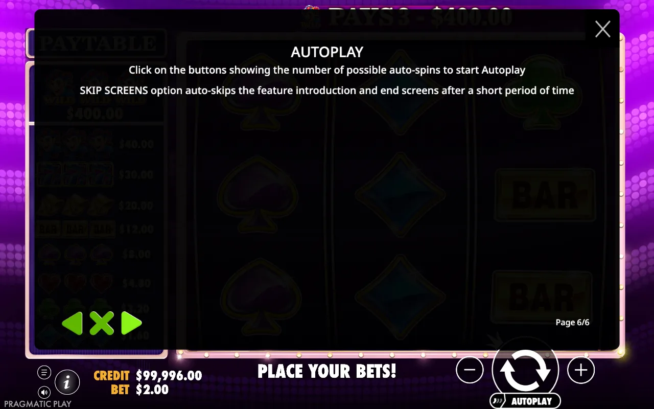 Autoplay — Triple Jokers