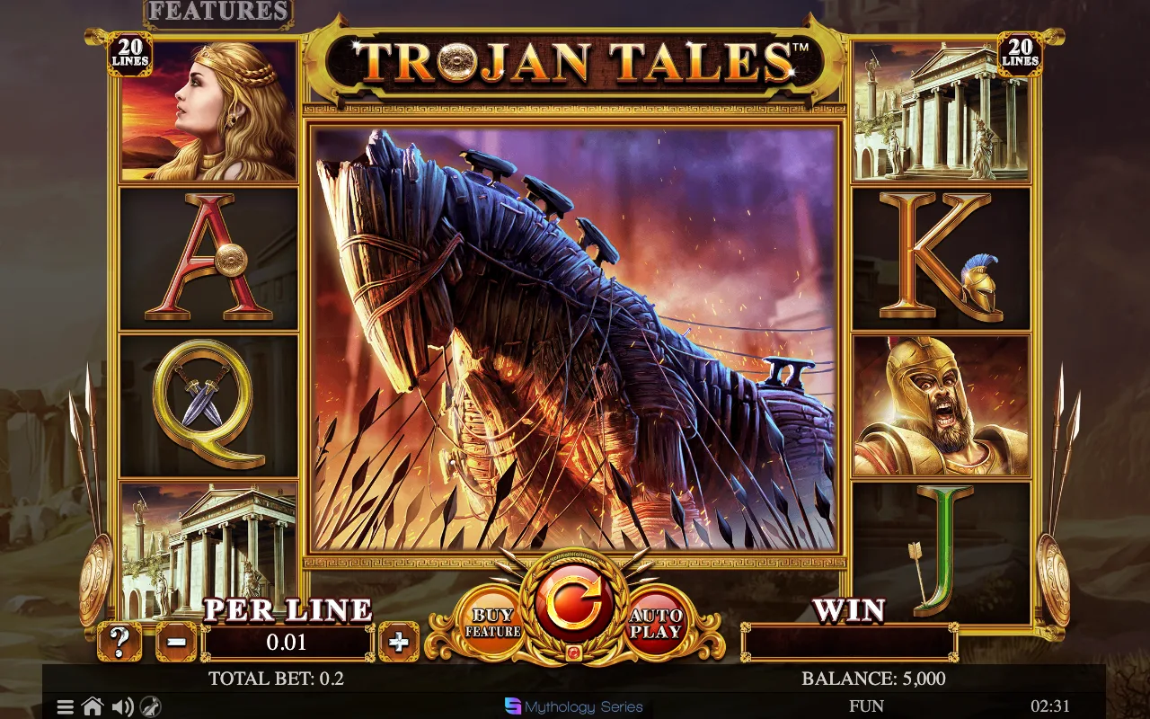 The base game — Trojan Tales