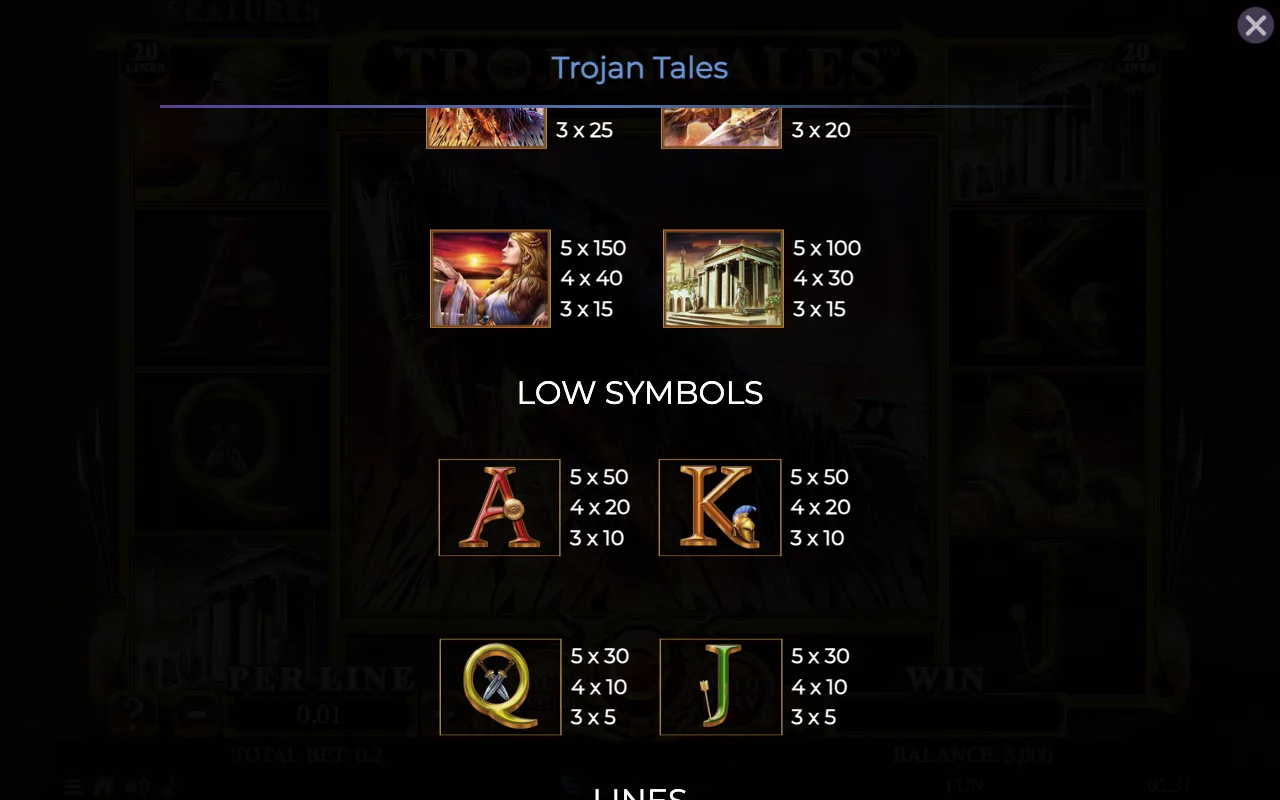 Game rules, page 5 — Trojan Tales