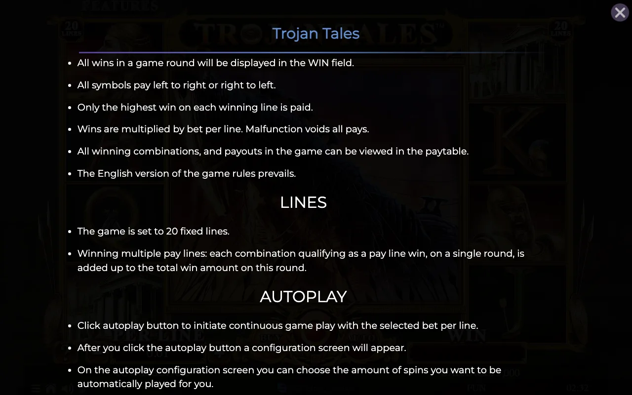 Game rules, page 7 — Trojan Tales