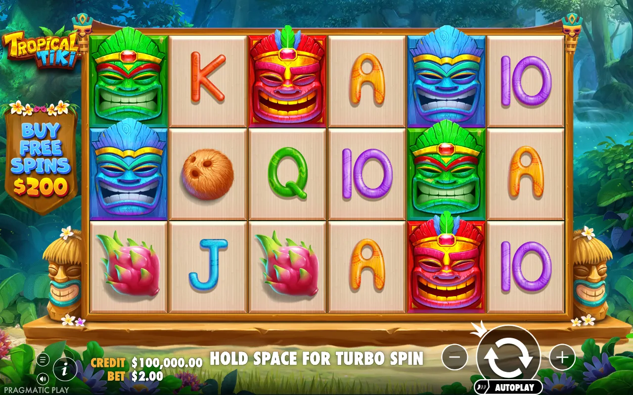 The base game — Tropical Tiki
