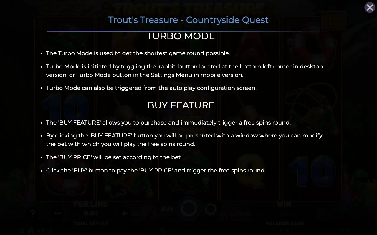 Game rules, page 8 — Trouts Treasure Countryside Quest