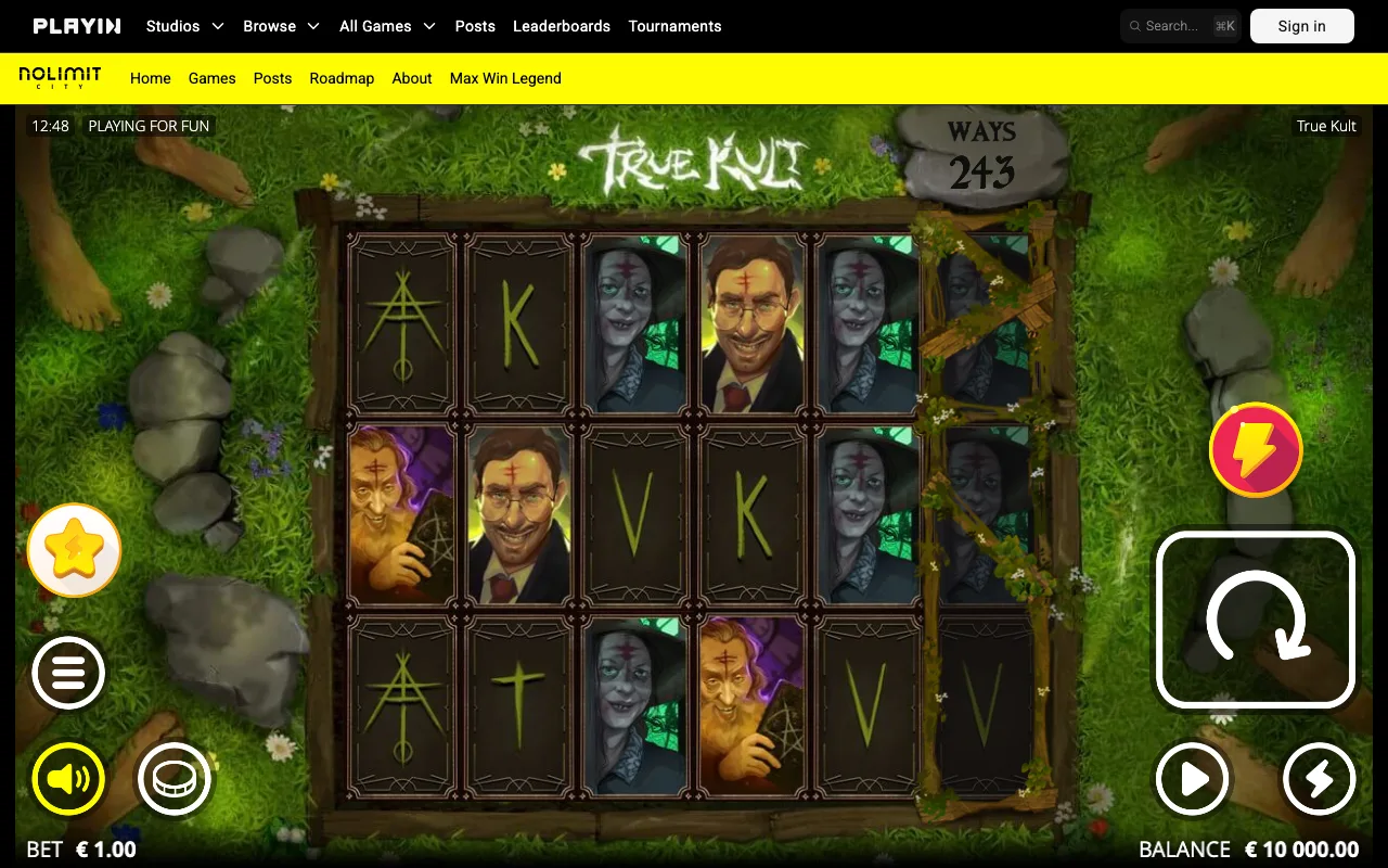 The base game — True Kult