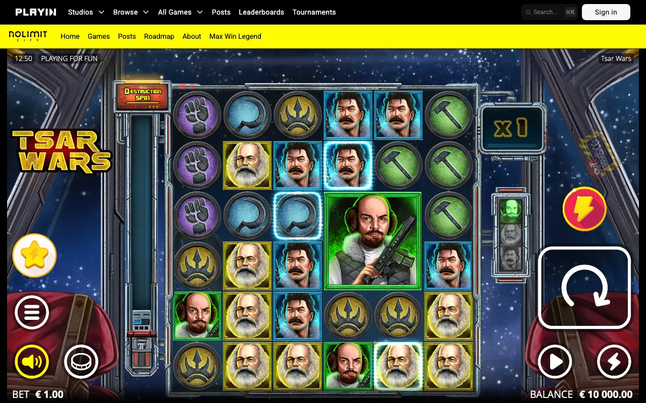 The base game — Tsar Wars
