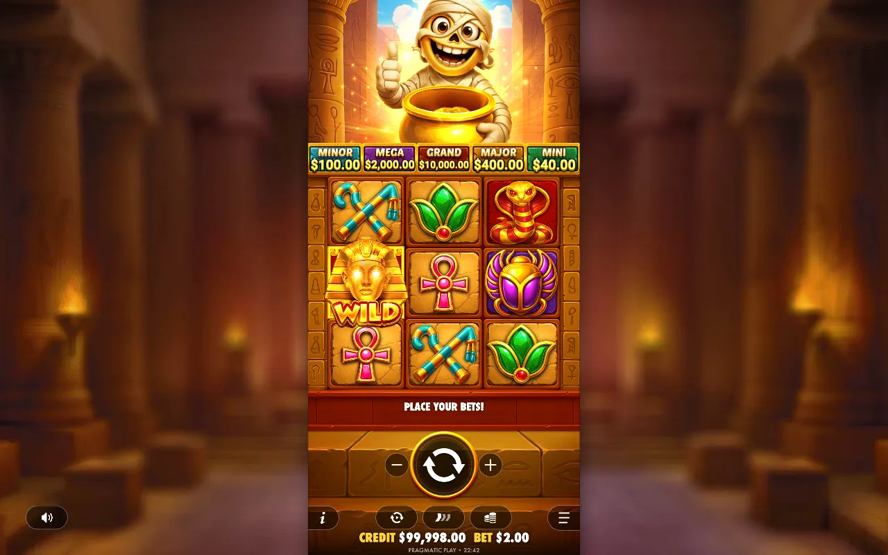 The base game — Tut's Treasure Tower