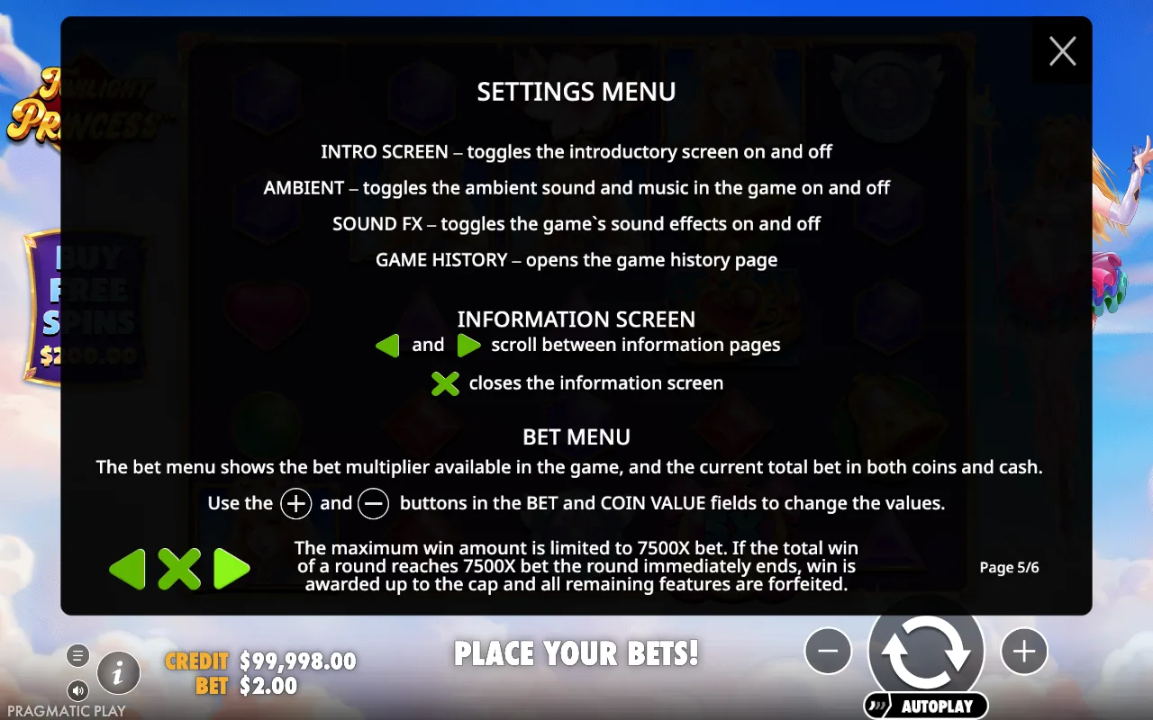 Settings menu — Twilight Princess