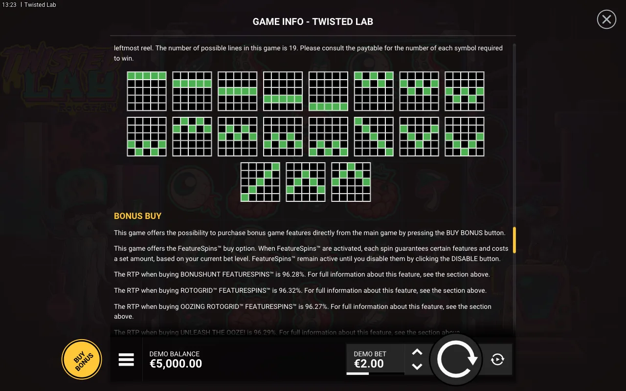 Bonus buy — Twisted Lab